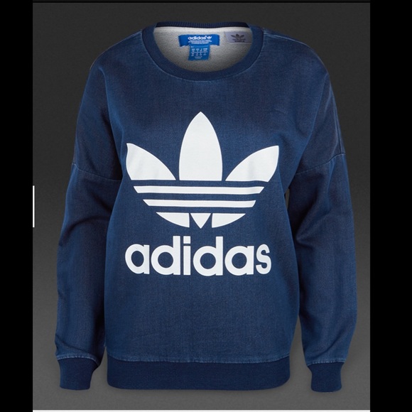 Adidas denim sweater Clearance